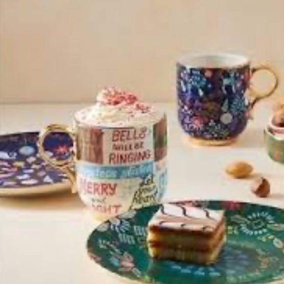 Danelle kroll x Anthropologie 🫶 Joy to the world plate - Picture 12 of 14